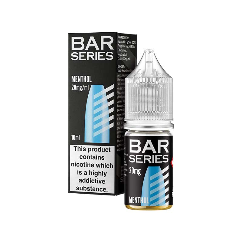 bar series 20mg nic salt menthol