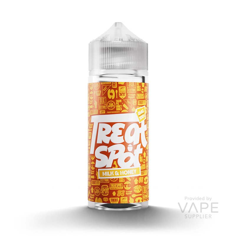 Treat Spot Milk and Honey 100ml Shortfill E-liquid