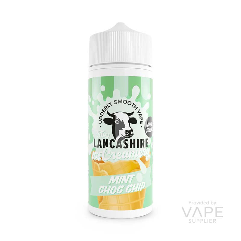 Lancashire Creamery Shortfills Mint Choc Chip 100ml Shortfill E-liquid