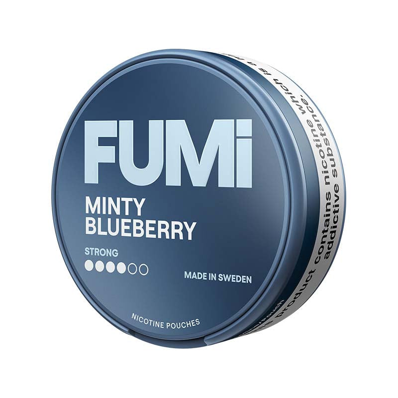 FUMI Strong Minty Blueberry 8mg Nicotine Pouches