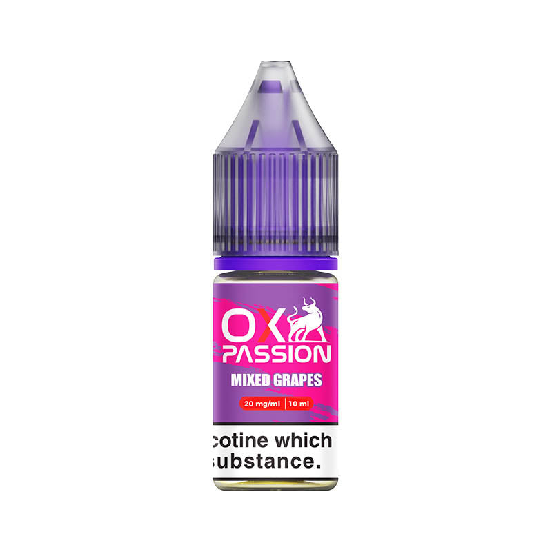 oxva ox passion 20mg nic salt mixed grapes