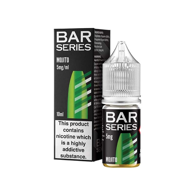 bar series 5mg nic salt mojito