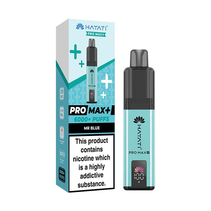 Hayati Pro Max+ 20mg Prefilled Pod Kit Mr Blue