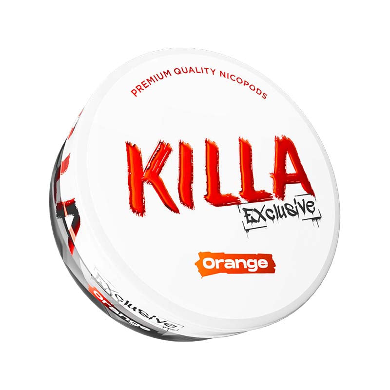 killa exclusive nicotine pouches orange