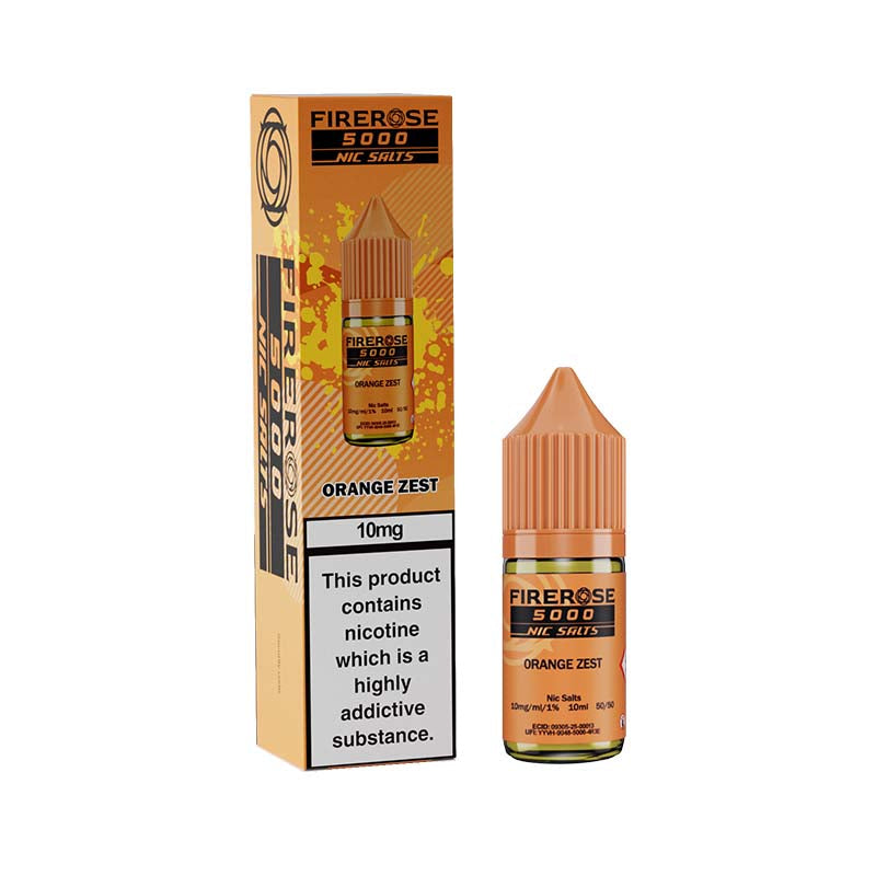 Elux Firerose 5000 Orange Zest 10mg Nic Salt E-liquid