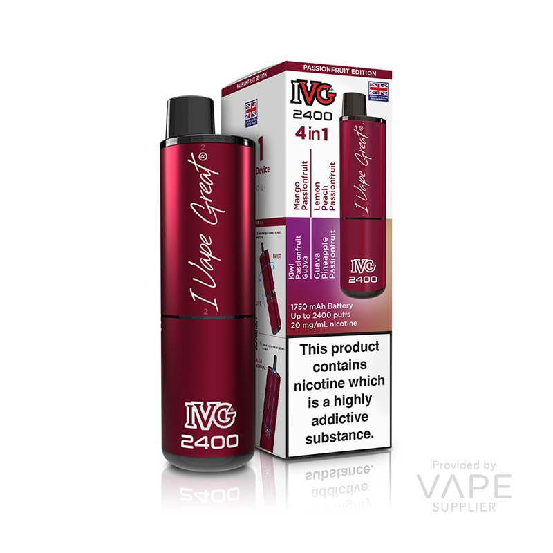 ivg 2400 4 in 1 20mg rechargeable pod kit