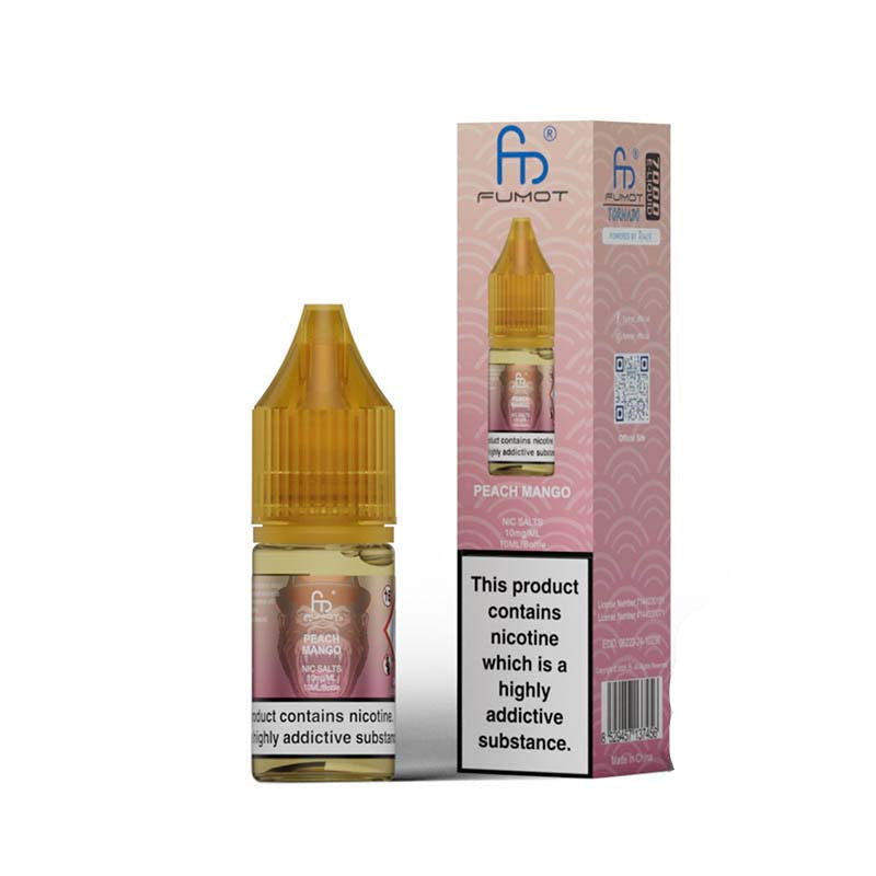 RandM Tornado 7000 Peach Mango 10mg Nic Salt E-liquid