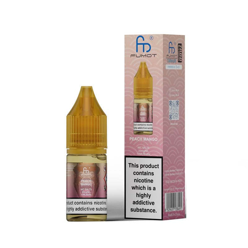RandM Tornado 7000 Peach Mango 20mg Nic Salt E-liquid