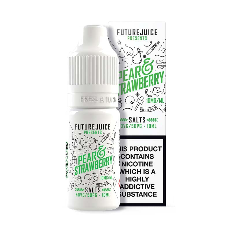 future juice pear and strawberry nic salt