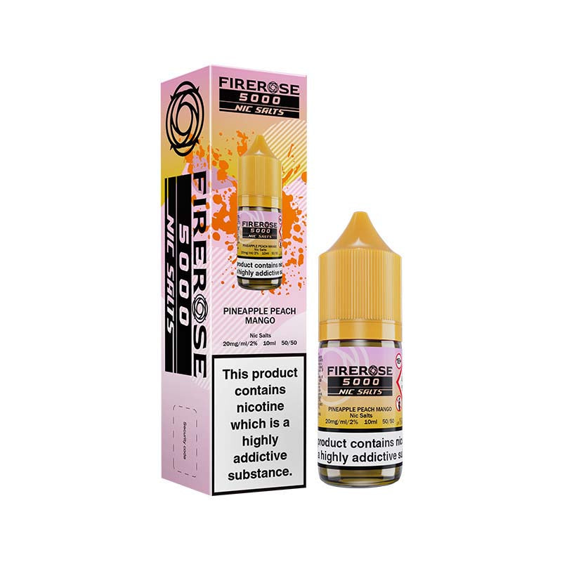 elux firerose 5000 nic salt pineapple peach mango