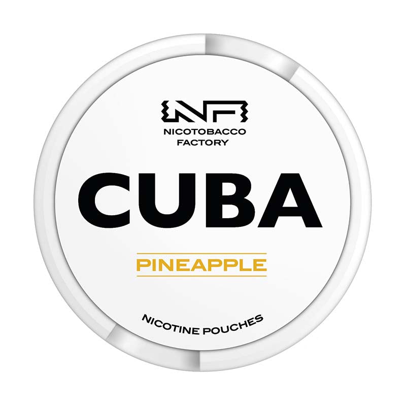 CUBA White Nicotine Pouches 16mg