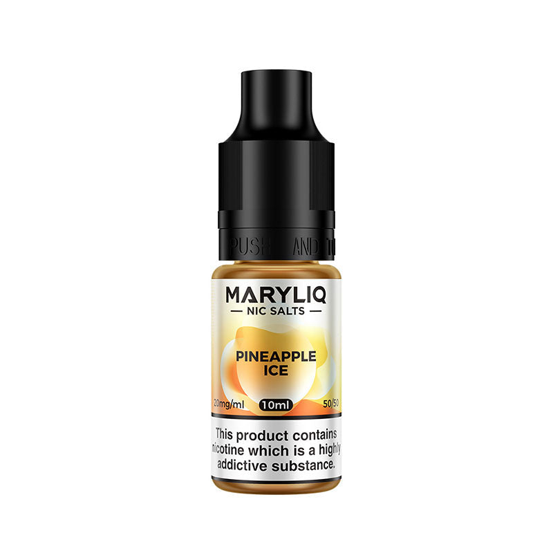 maryliq nic salt eliquid 10mg pineapple ice