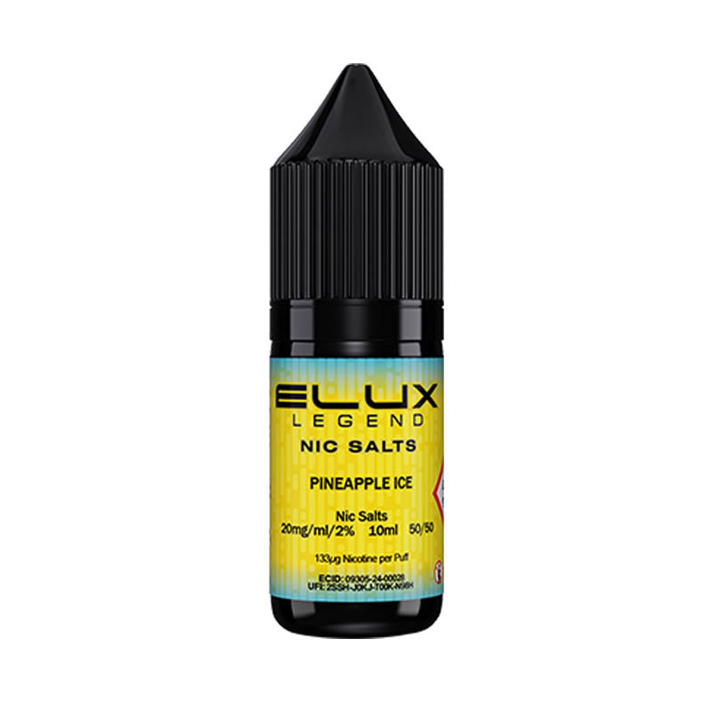 elux legend nic salts 10mg pineapple ice