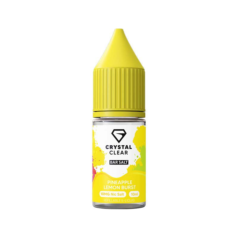 crystal clear 20mg nic salt pineapple lemon burst