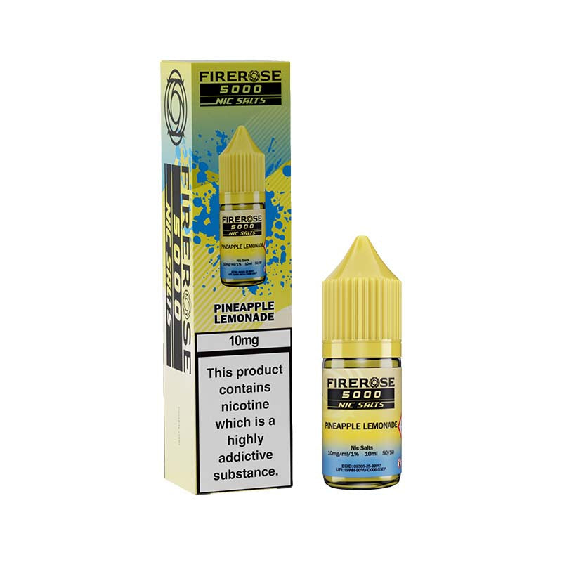 Elux Firerose 5000 Pineapple Lemonade 10mg Nic Salt E-liquid