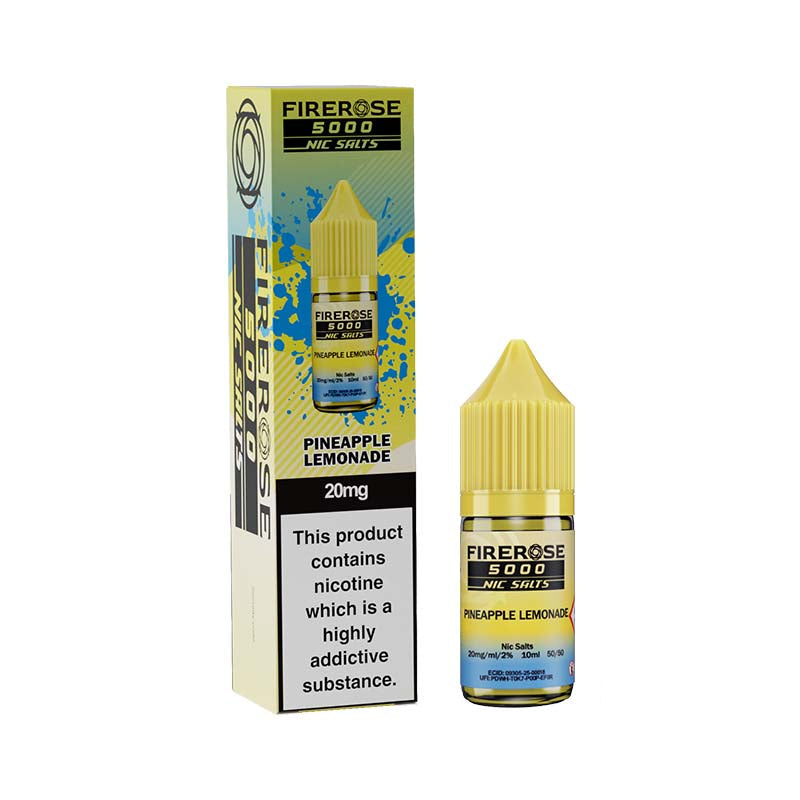 Elux Firerose 5000 Pineapple Lemonade 20mg Nic Salt E-liquid