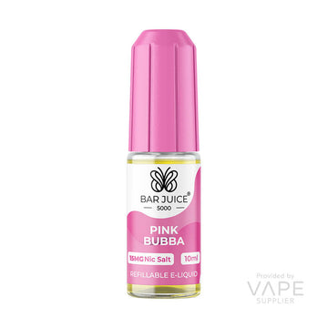 bar juice 5000 nic salt 15mg pink bubba