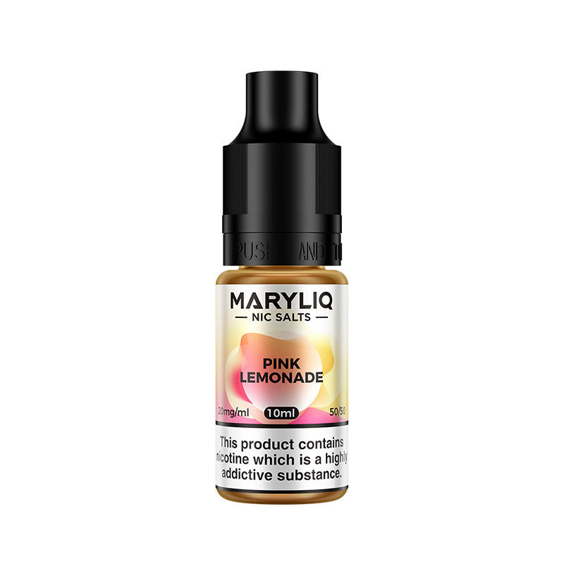 maryliq nic salt eliquid 10mg pink lemonade