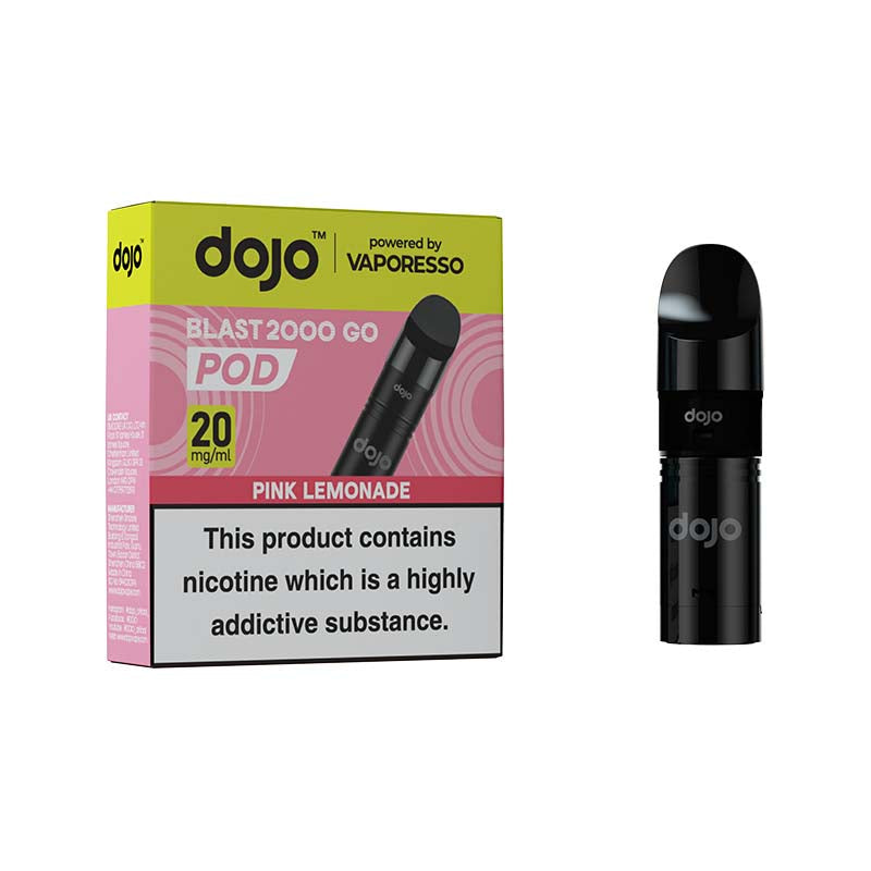 vaporesso dojo blast 2000 go pod pink lemonade