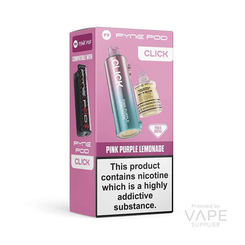Pyne Pod Click 50K Pink Purple Lemonade 20mg Prefilled Pods