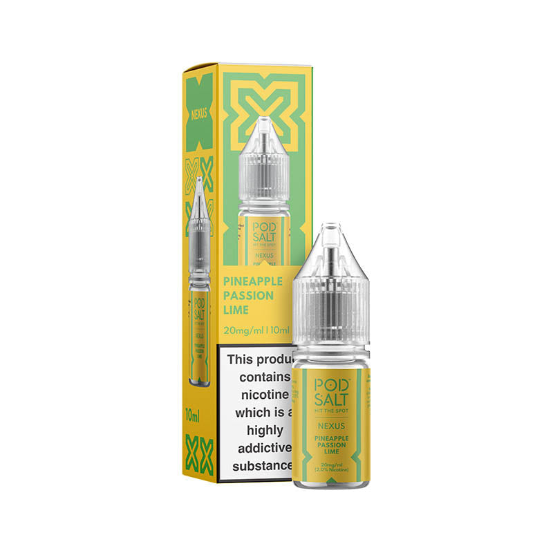 pod salt nexus 20mg pineapple passion lime