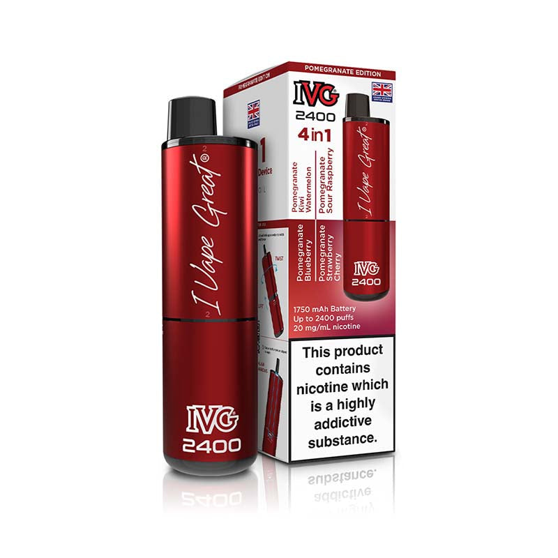 ivg 2400 4 in 1 20mg rechargeable pod kit