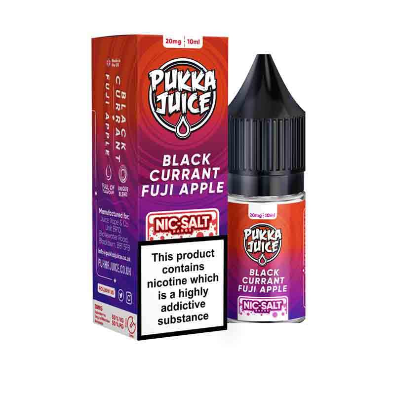 Pukka Juice Blackcurrant Fuji Apple Nic Salt