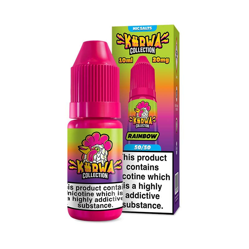 Kurwa Rainbow 20mg Nic Salt E-liquid