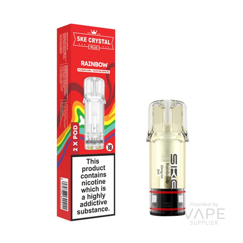 SKE Crystal Plus Rainbow 20mg Prefilled Pods