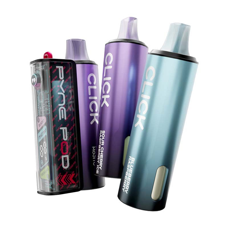 Pyne Pod Click 50K 20mg Prefilled Pod Kit Raspberry Edition
