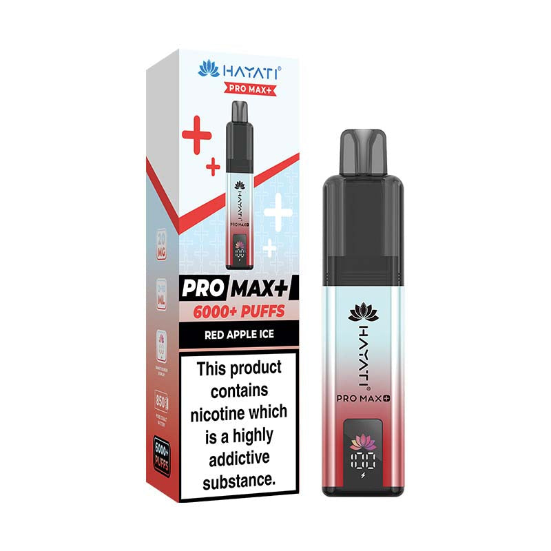 Hayati Pro Max+ 20mg Prefilled Pod Kit Red Apple Ice