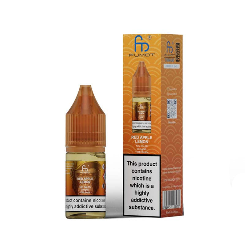 RandM Tornado 7000 Red Apple Lemon 20mg Nic Salt E-liquid
