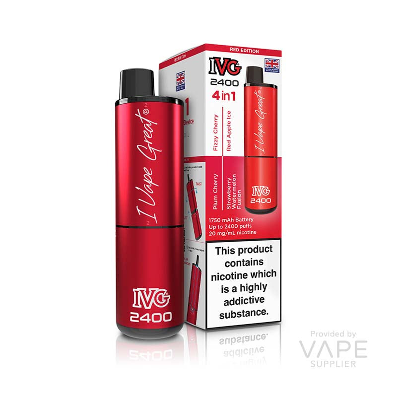 ivg 2400 4 in 1 20mg rechargeable pod kit