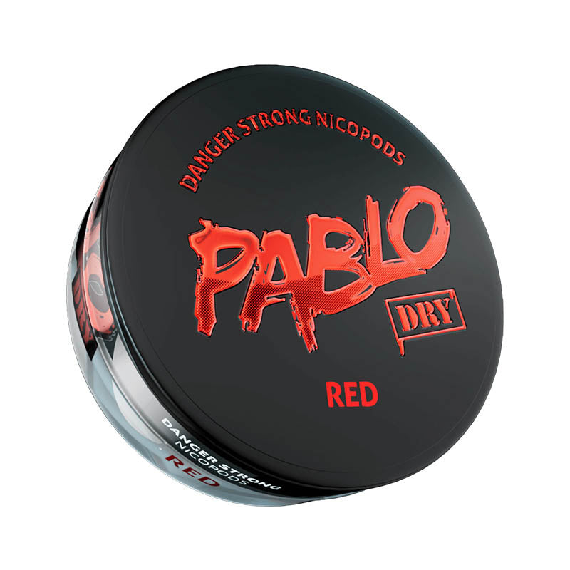 pablo dry 30mg nicotine pouches red