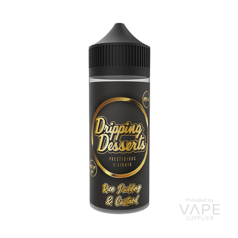 Dripping Desserts Rice Pudding & Custard 100ml Shortfill