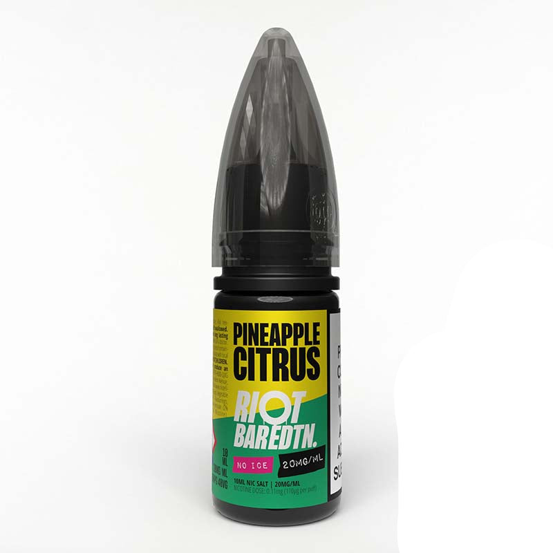 pineapple citrus riot eliquid bar edition nic salt 20mg