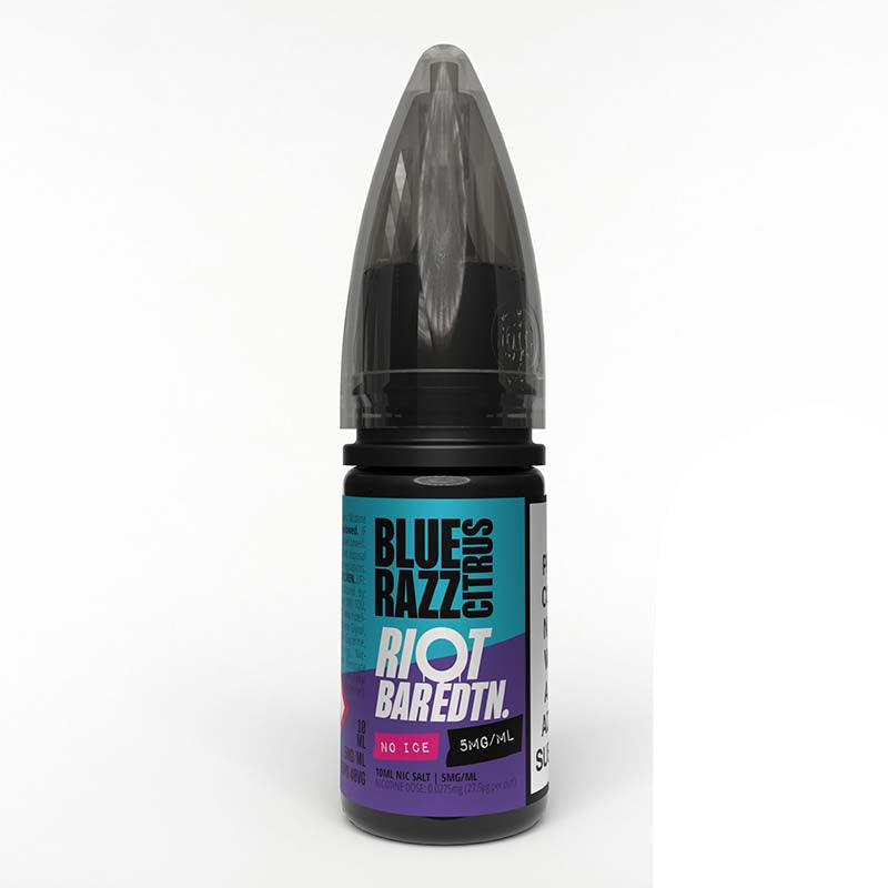 blue razz citrus riot eliquid bar edition nic salt 5mg