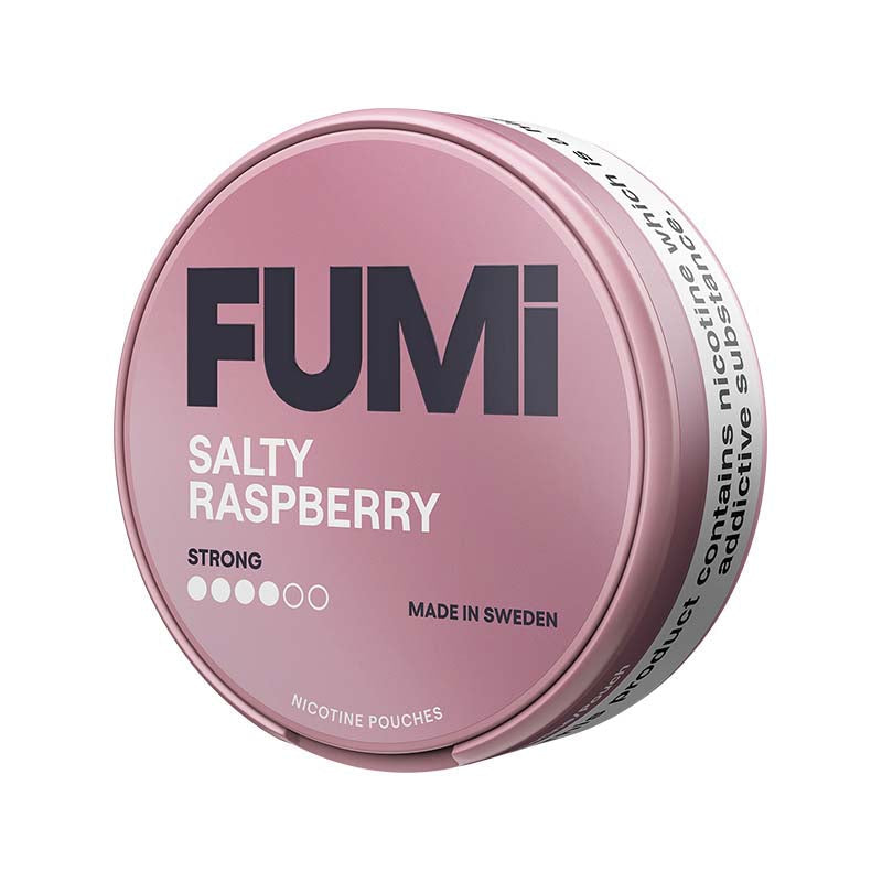FUMI Strong Salty Raspberry 8mg Nicotine Pouches