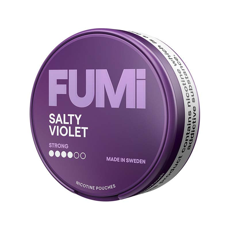 FUMI Strong Salty Violet 8mg Nicotine Pouches