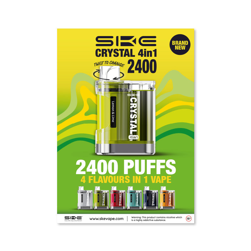 SKE Crystal 4-in-1 2400 A3 Poster