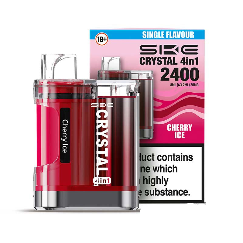 SKE Crystal 4-in-1 2400 Prefilled Pod Kit - Vapesupermall SKE Crystal 4-in-1 2400 Prefilled Pod Kit - Vapesupermall