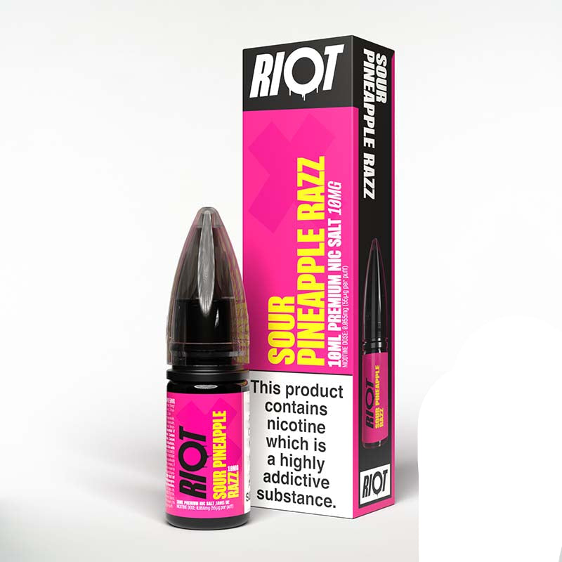 riot x 10mg nic salts
