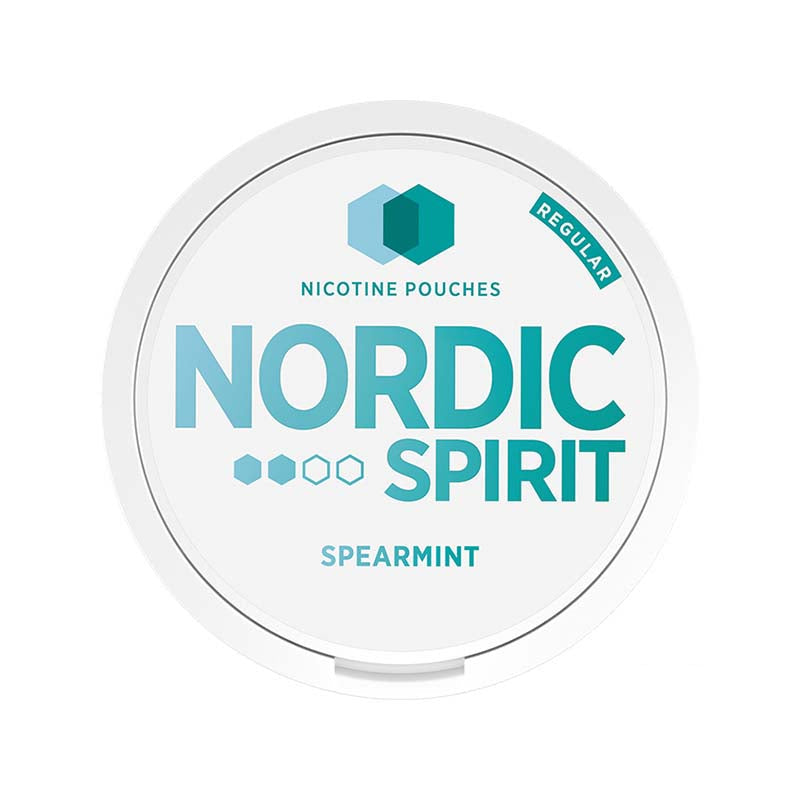 nordic spirit regular nicotine pouches spearmint