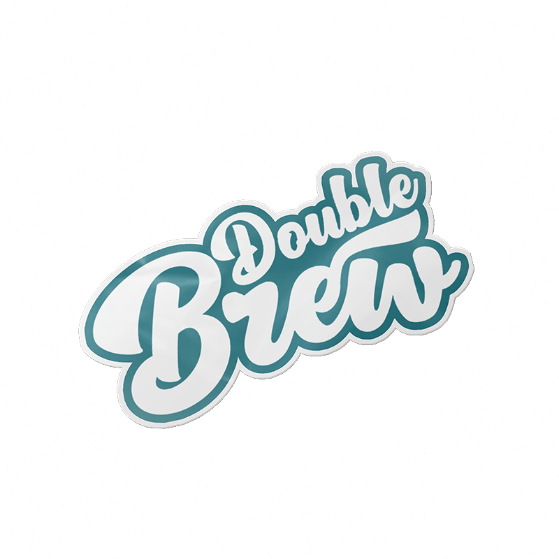 Double Brew Sticker
