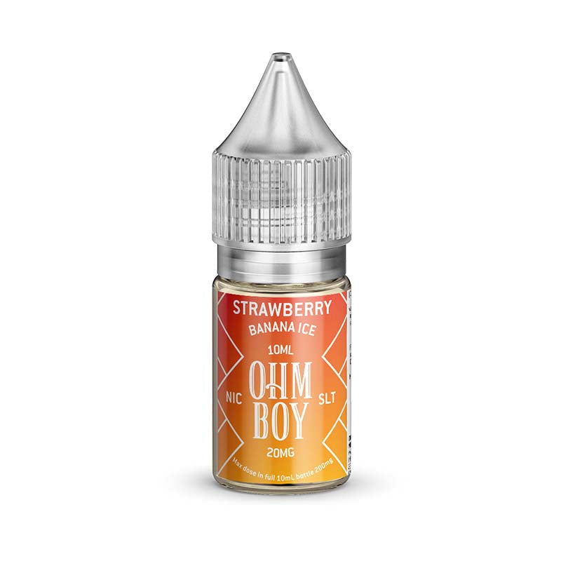 Ohm Boy SLT Bar Edition Strawberry Banana Ice Nic Salts