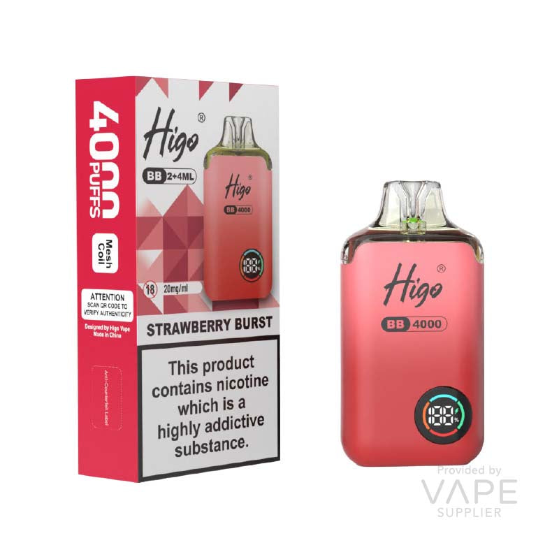 Higo Higo BB Set Strawberry Burst Vape Pod Kit