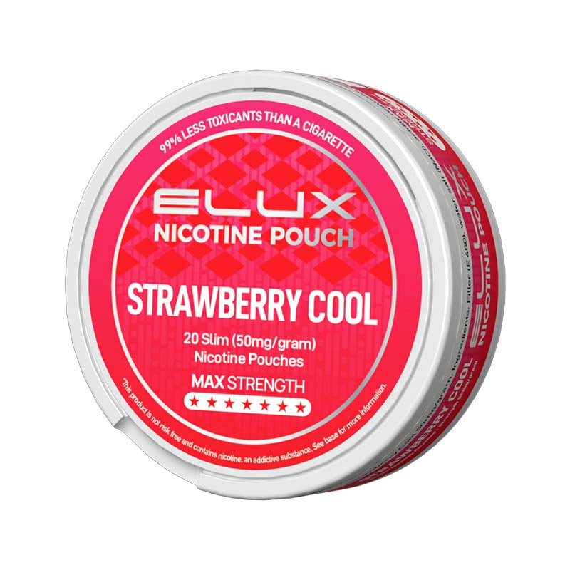 elux nicotine pouches 50mg strawberry cool