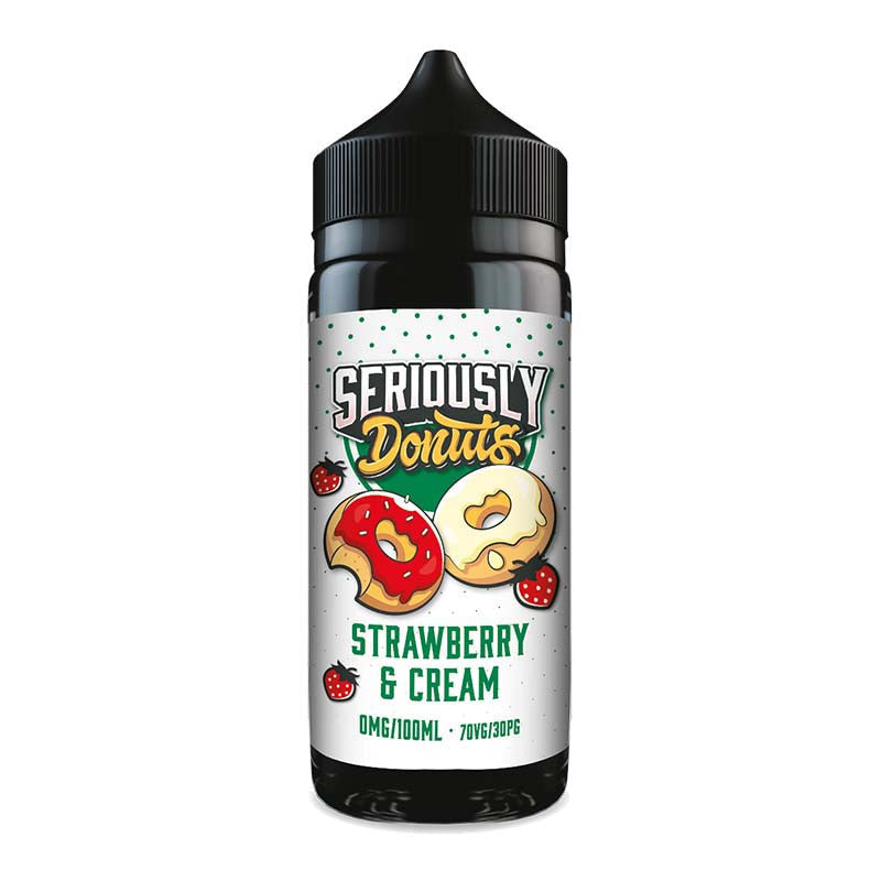 Seriously Donuts by Doozy Vape Co - Strawberry and Cream - Shortfill - 100ml