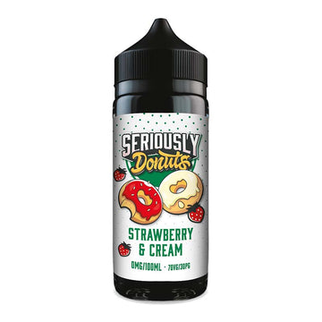Seriously Donuts by Doozy Vape Co - Strawberry and Cream - Shortfill - 100ml