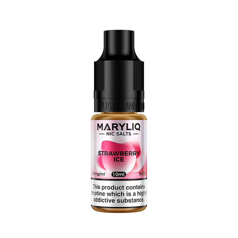 maryliq nic salt eliquid 10mg strawberry ice